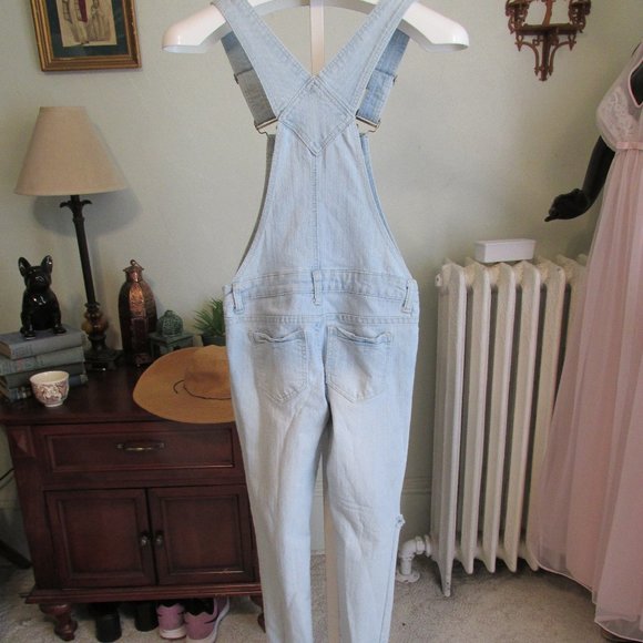 Distressed Overalls - Picture 3 of 5